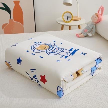 91家纺网 家纺一手货源 找家纺 暖阳 2023新款印花款全棉棉花夏被星际熊