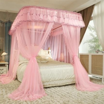 91家纺网 家纺一手货源 找家纺 （总）2022新款U型导轨蚊帐-华尔兹