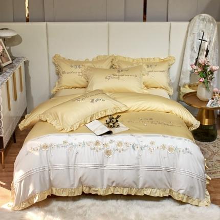 91家纺网 家纺一手货源 找家纺 （总）星尚 2022新款100支长绒棉瑾柔