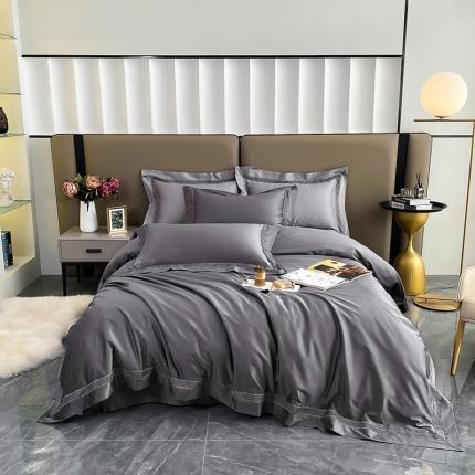 91家纺网 家纺一手货源 找家纺 淼铭 秋冬新品镂空工艺四件套-琉璃系列琉璃-灰