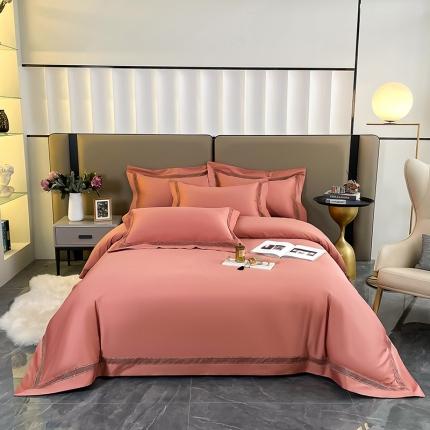 淼铭 秋冬新品镂空工艺四件套-琉璃系列马略卡-橙