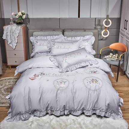 星尚 2022新款100支长绒棉 梦回楼兰  浅紫