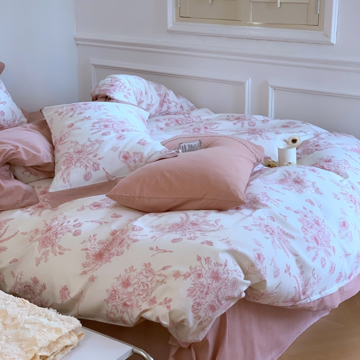 91家纺网 家纺一手货源 找家纺 （总）昔可2022新款轻奢dior风四件套