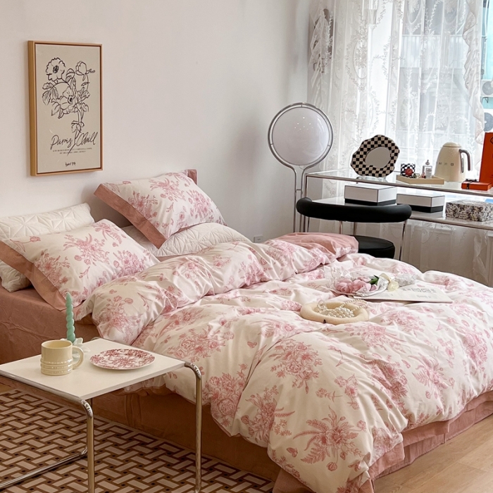 91家纺网 家纺一手货源 找家纺 （总）昔可2022新款轻奢dior风四件套