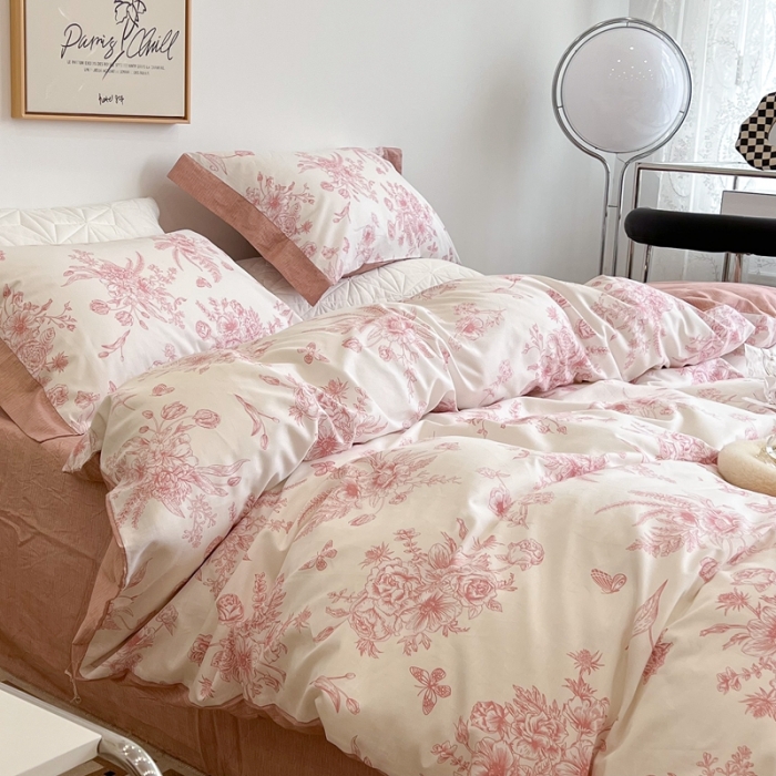 91家纺网 家纺一手货源 找家纺 （总）昔可2022新款轻奢dior风四件套