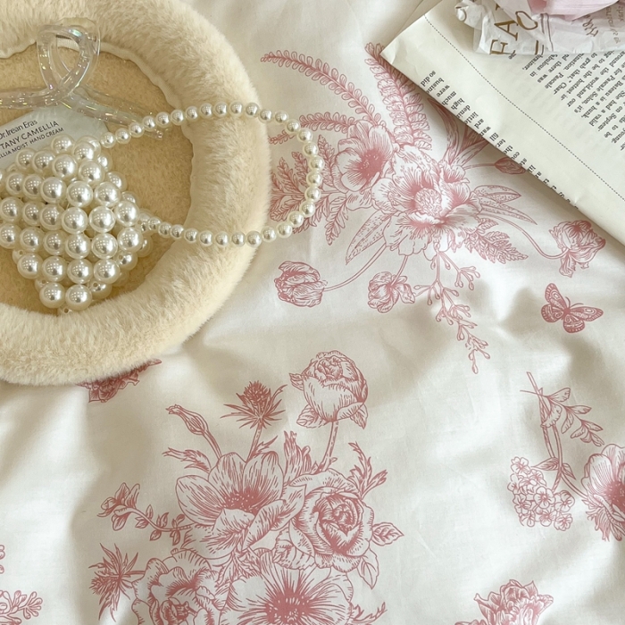 91家纺网 家纺一手货源 找家纺 （总）昔可2022新款轻奢dior风四件套