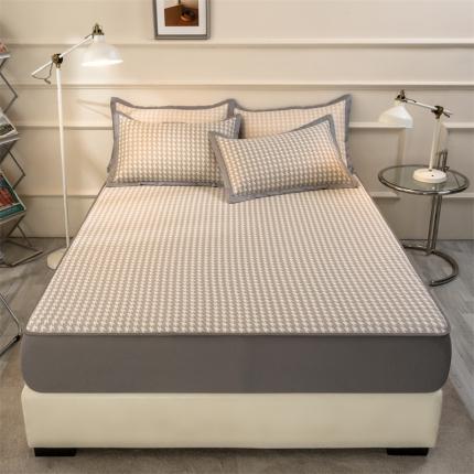 91家纺网 家纺一手货源 找家纺 (总)孩子王 2024新款升级轻奢床笠款冰丝凉席