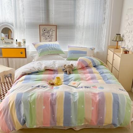 （总）昔可2022新款印花全棉四件套跑量款