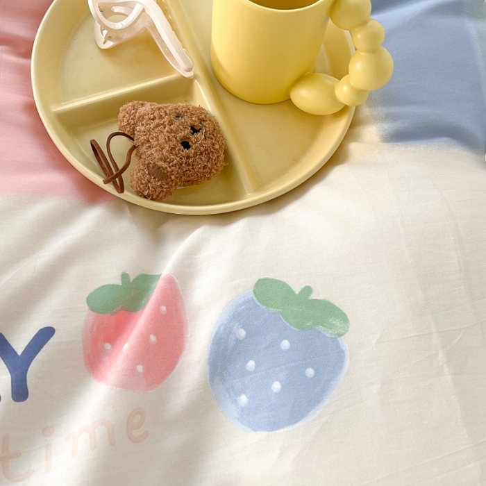 91家纺网 家纺一手货源 找家纺 （总）昔可2022新款印花全棉四件套跑量款