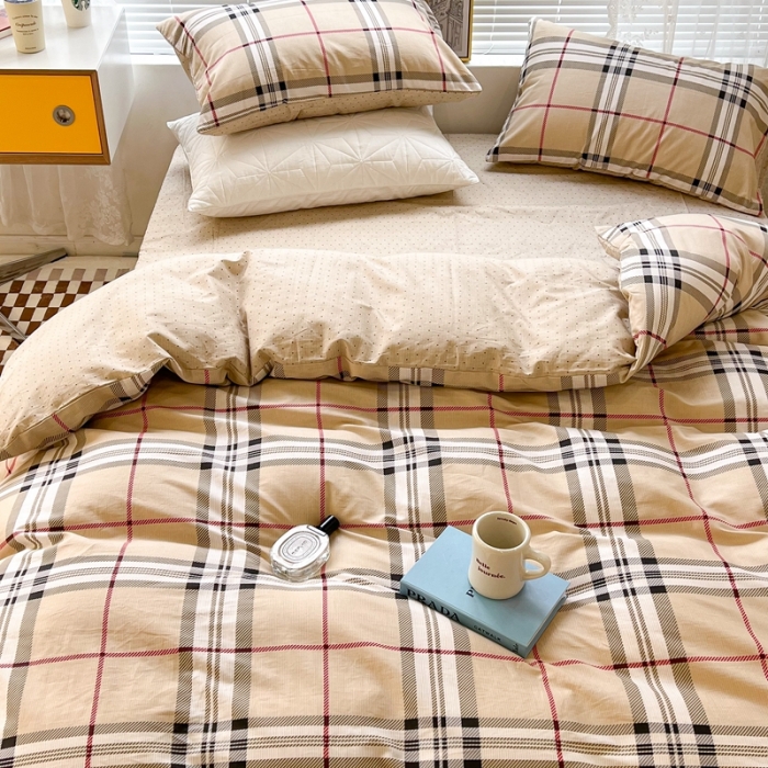 91家纺网 家纺一手货源 找家纺 昔可2022新款印花全棉四件套跑量款 莫里斯