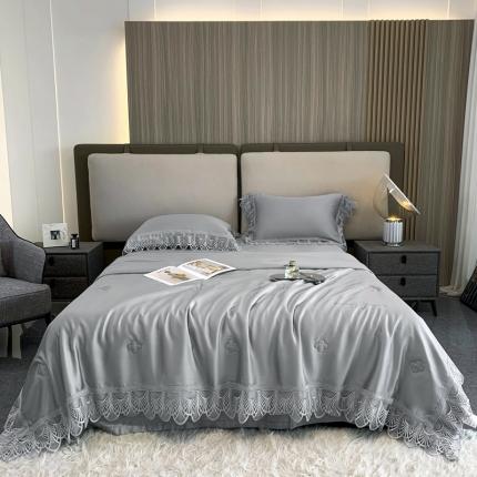 91家纺网 家纺一手货源 找家纺 (总)榻尚 2022新款80S天丝夏被四件套-悦系列