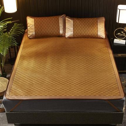 91家纺网 家纺一手货源 找家纺 (总）航途席业 2025新款单面途藤席套件