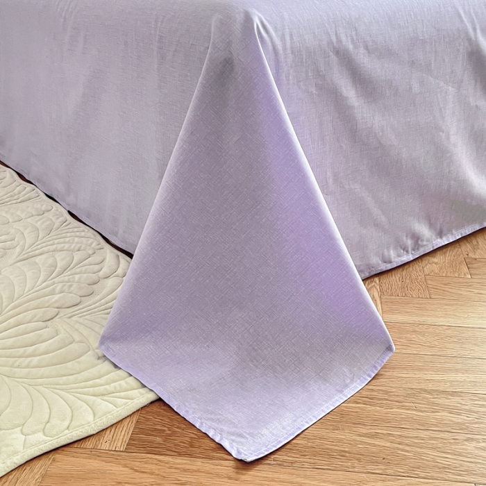 91家纺网 家纺一手货源 找家纺 昔可2022新款流苏小香风系列四件套 涂鸦千鸟格蓝