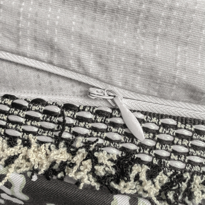 91家纺网 家纺一手货源 找家纺 昔可2022新款流苏小香风系列四件套  香香白格