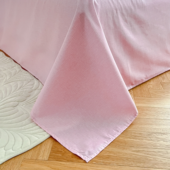 91家纺网 家纺一手货源 找家纺 昔可2022新款流苏小香风系列四件套 香香粉兰