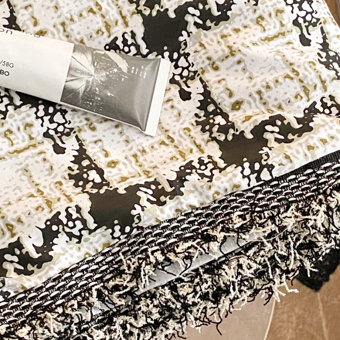 91家纺网 家纺一手货源 找家纺 昔可2022新款流苏小香风系列四件套 香香白格 流苏