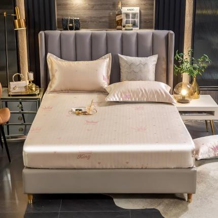 91家纺网 家纺一手货源 找家纺 （总）798 2022新款提花凉席床笠款