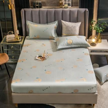 91家纺网 家纺一手货源 找家纺 （总）798 2022新款提花凉席床笠款