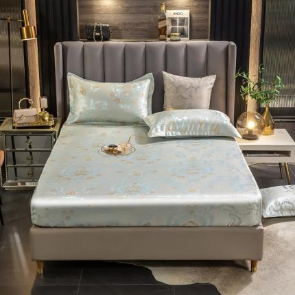 91家纺网 家纺一手货源 找家纺 （总）798 2022新款提花凉席床笠款