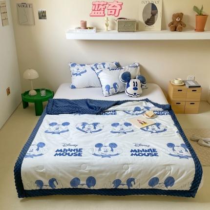 91家纺网 家纺一手货源 找家纺 （总）星期八 2022新款迪士尼正版豆豆夏被