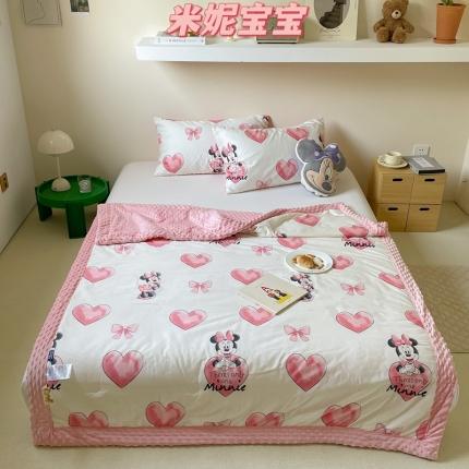91家纺网 家纺一手货源 找家纺 （总）星期八 2022新款迪士尼正版豆豆夏被