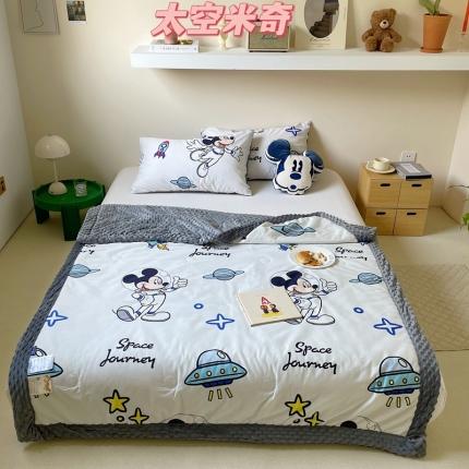 91家纺网 家纺一手货源 找家纺 （总）星期八 2022新款迪士尼正版豆豆夏被