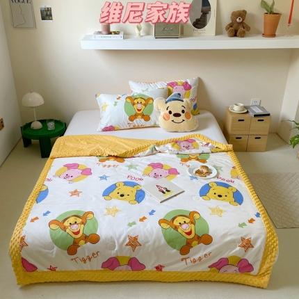 91家纺网 家纺一手货源 找家纺 （总）星期八 2022新款迪士尼正版豆豆夏被