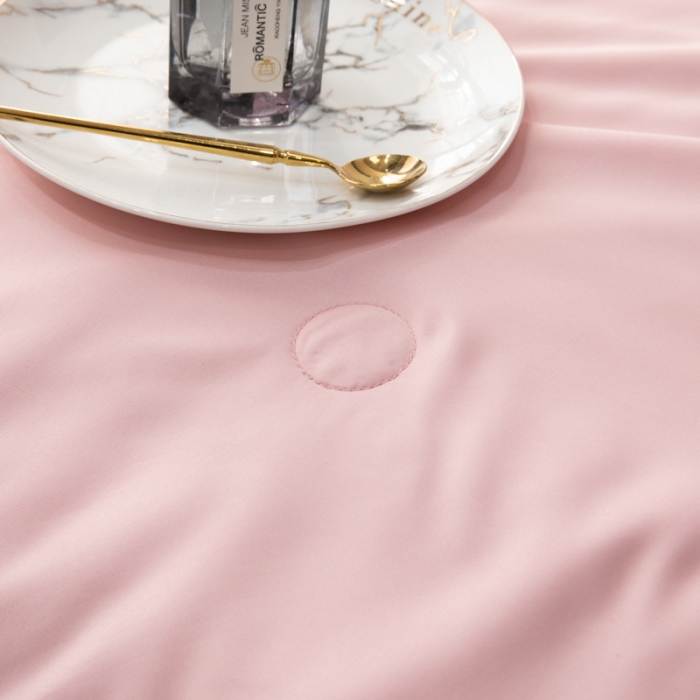 91家纺网 家纺一手货源 找家纺 吾诺家居 2022春夏爆品蝶舞刺绣水洗天丝夏被四件套 蝶舞豆沙