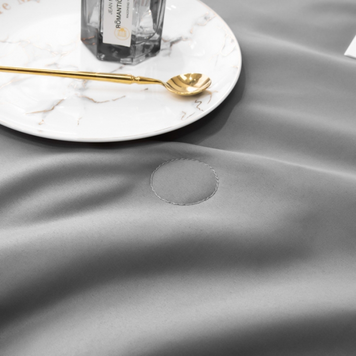 91家纺网 家纺一手货源 找家纺 吾诺家居 2022春夏爆品蝶舞刺绣水洗天丝夏被四件套 蝶舞岩灰