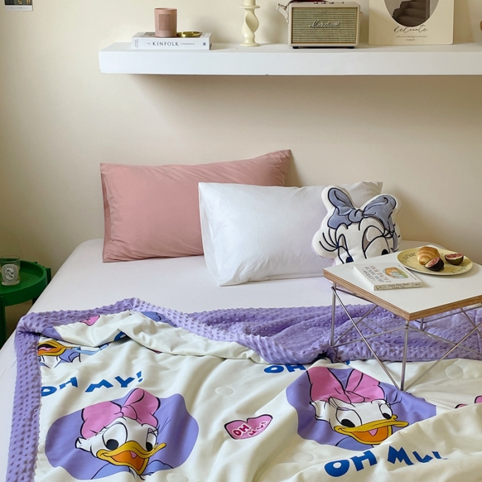 91家纺网 家纺一手货源 找家纺 （总）星期八 2022新款迪士尼正版豆豆夏被