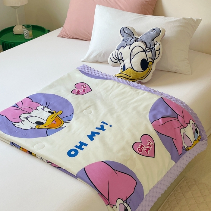 91家纺网 家纺一手货源 找家纺 （总）星期八 2022新款迪士尼正版豆豆夏被