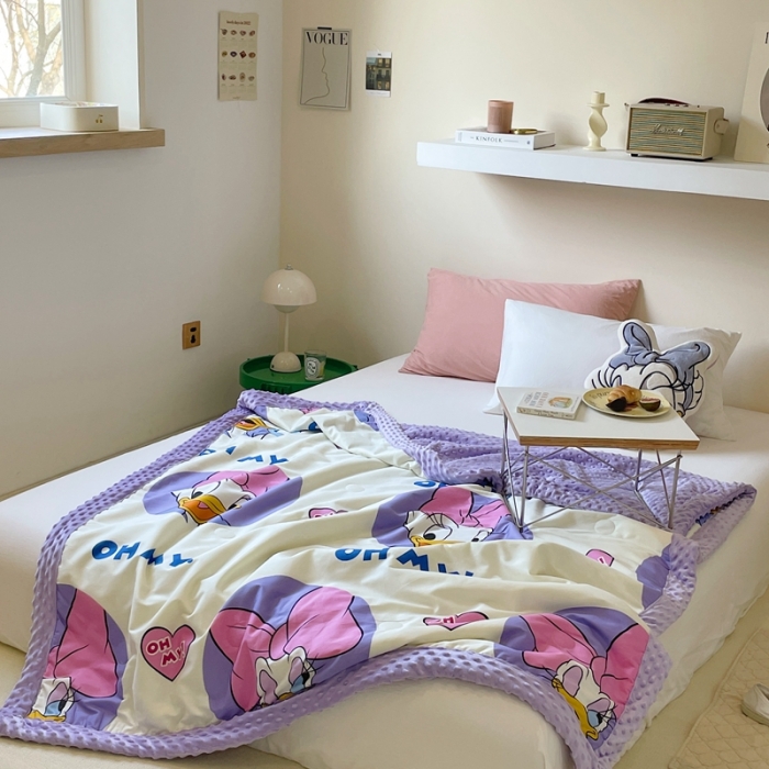 91家纺网 家纺一手货源 找家纺 （总）星期八 2022新款迪士尼正版豆豆夏被