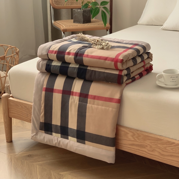 91家纺网 家纺一手货源 找家纺 （总）慕尚家纺 2025新款日式简约无印风夏被夏凉被风格一