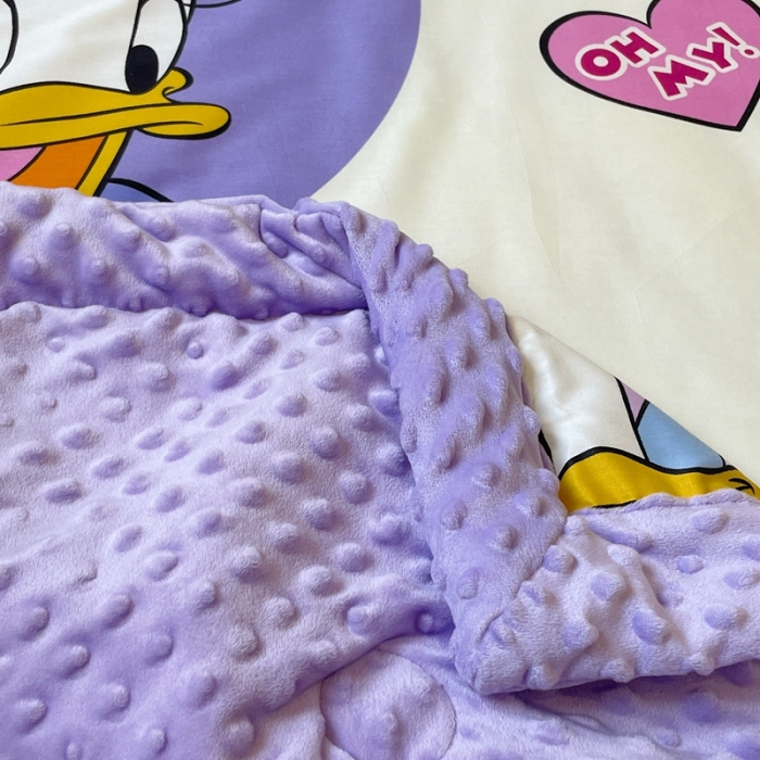 91家纺网 家纺一手货源 找家纺 星期八 2022新款迪士尼正版豆豆夏被 黛西