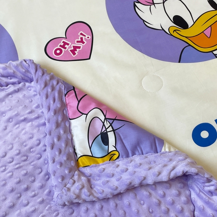 91家纺网 家纺一手货源 找家纺 星期八 2022新款迪士尼正版豆豆夏被 黛西