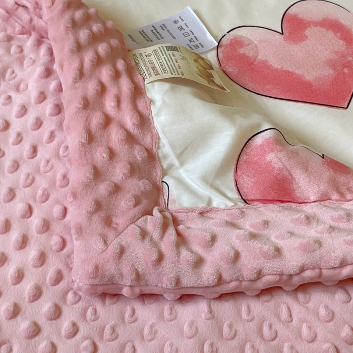 91家纺网 家纺一手货源 找家纺 星期八 2022新款迪士尼正版豆豆夏被 米妮宝宝