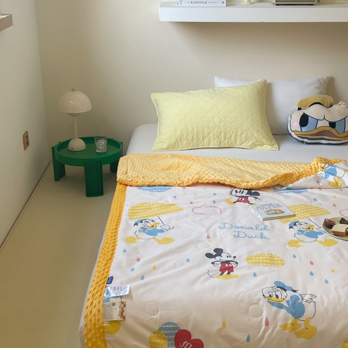 91家纺网 家纺一手货源 找家纺 星期八 2022新款迪士尼正版豆豆夏被 唐纳德