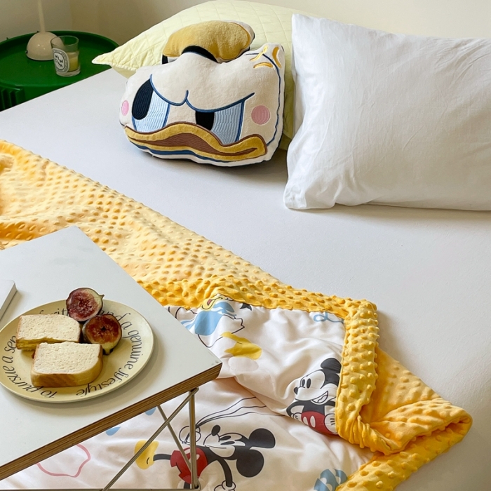 91家纺网 家纺一手货源 找家纺 星期八 2022新款迪士尼正版豆豆夏被 唐纳德