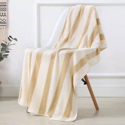 91家纺网 家纺一手货源 找家纺 双梦毛巾 彩条浴巾（馨雅棉浴巾）70*140