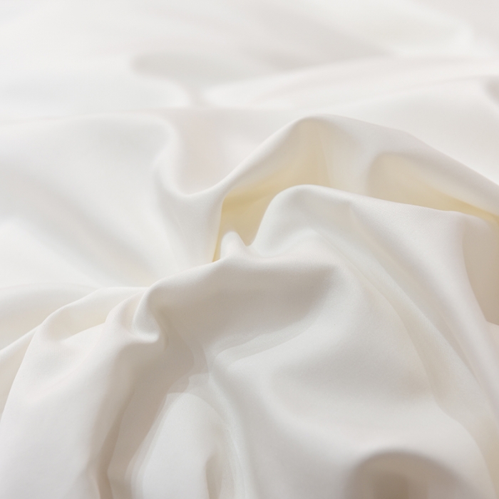91家纺网 家纺一手货源 找家纺 艾米2025新款水洗真丝双层鱼尾边四件套-梦丽纱系列 白色