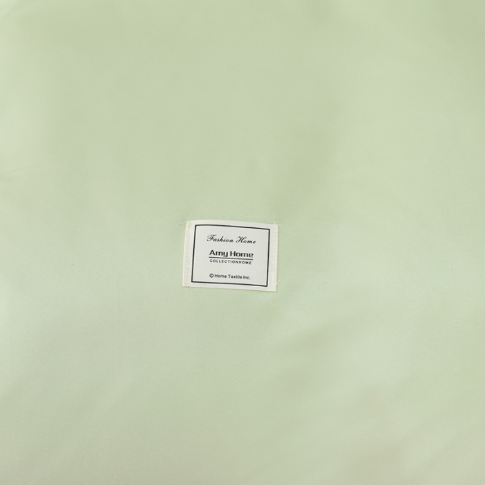 91家纺网 家纺一手货源 找家纺 艾米2025新款水洗真丝双层鱼尾边四件套-梦丽纱系列 水绿