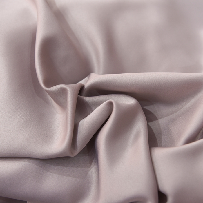 91家纺网 家纺一手货源 找家纺 艾米2025新款水洗真丝双层鱼尾边四件套-梦丽纱系列 香槟