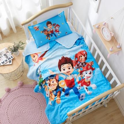 91家纺网 家纺一手货源 找家纺 吉咪兔 2022新款13372大版卡通全棉夏被 汪汪队立大功