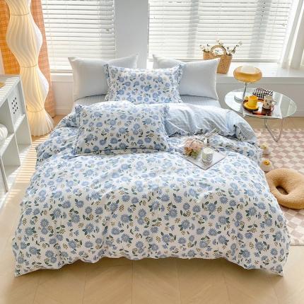 91家纺网 家纺一手货源 找家纺 （总）米莱 2022新款全棉工艺款四件套