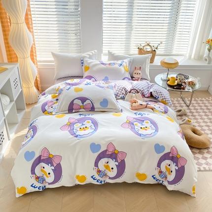 91家纺网 家纺一手货源 找家纺 （总）米莱 2022新款全棉工艺款四件套