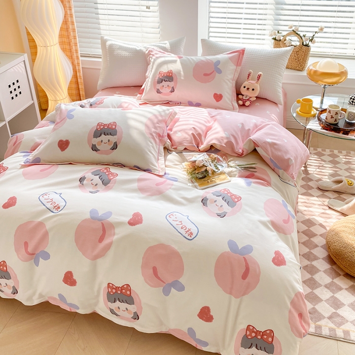 91家纺网 家纺一手货源 找家纺 （总）米莱 2022新款全棉工艺款四件套