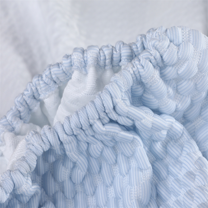 91家纺网 家纺一手货源 找家纺 （总）新月家纺 2022新款冰豆豆蕾丝全包边款凉感席凉席三件套