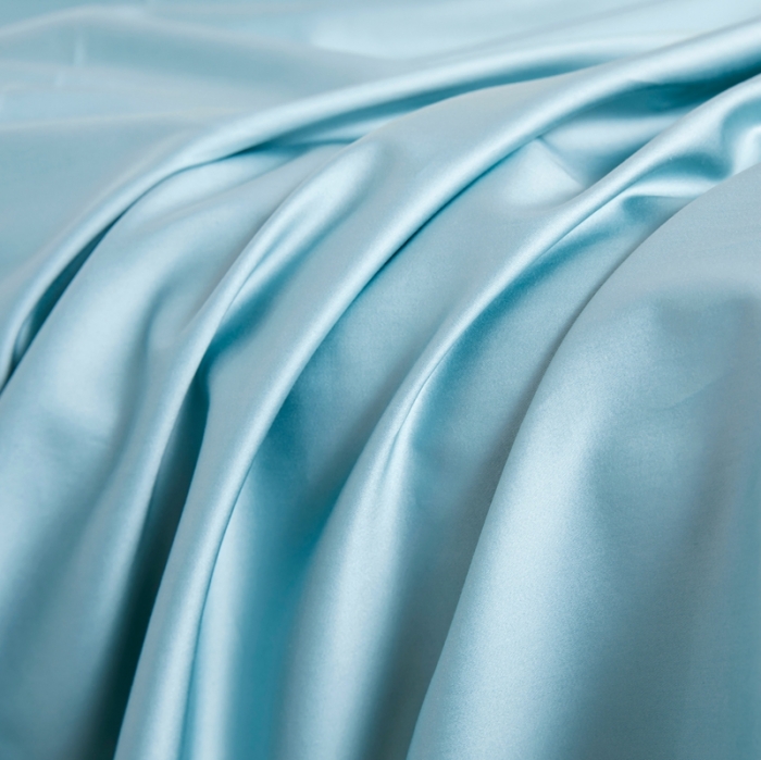 91家纺网 家纺一手货源 找家纺 久典 2022新款100支双股澳棉单品床单 迷雾蓝