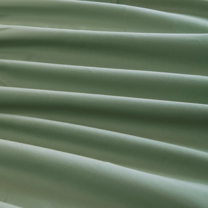 91家纺网 家纺一手货源 找家纺 久典 2022新款100支双股澳棉单品床笠 牛油果绿