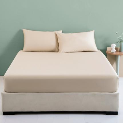 久典 2022新款100支双股澳棉单品床笠 曲奇色